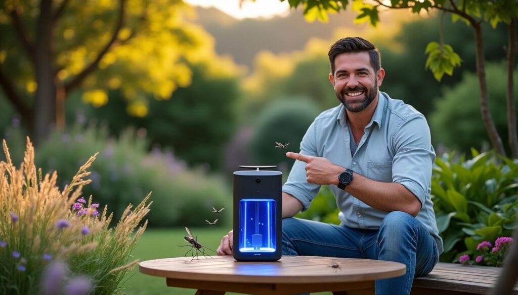 découvrez comment alexandre réant utilise le piège à moustiques nomoz pro, une solution efficace pour éliminer les moustiques et profiter d'un environnement sans nuisibles.