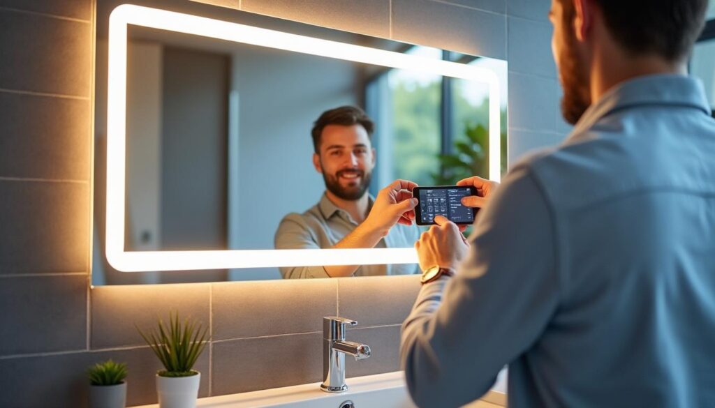 découvrez comment remplacer facilement la led de votre miroir de salle de bain grâce à notre guide étape par étape simple et rapide.