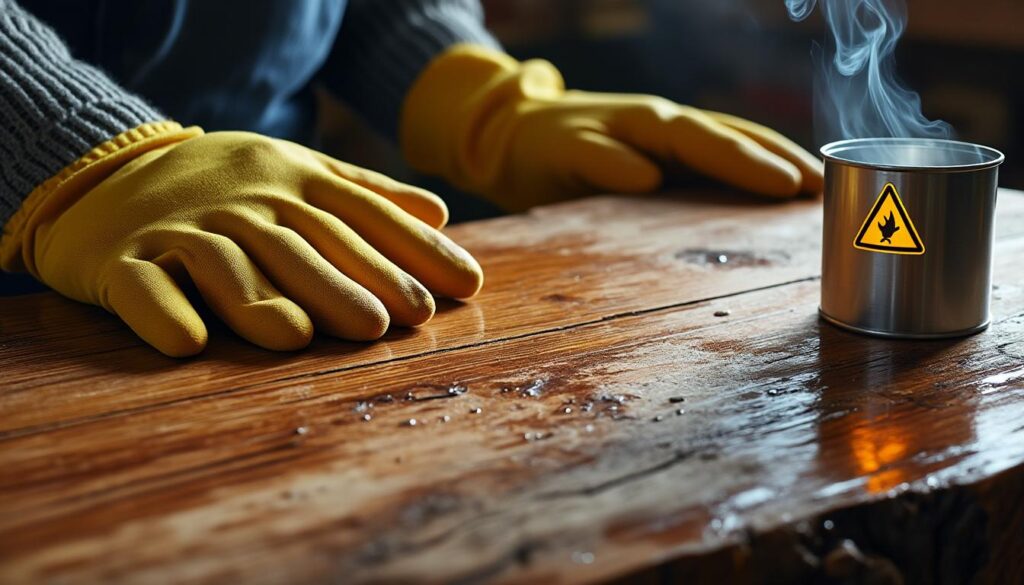 découvrez les dangers liés à l'huile de lin pour le bois et apprenez les précautions essentielles à prendre pour une utilisation sûre et efficace.
