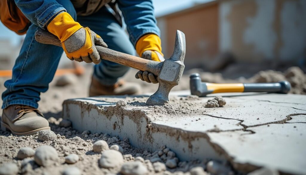 découvrez des méthodes efficaces pour casser du béton sans utiliser de marteau-piqueur, en utilisant des outils simples et des techniques adaptées pour réussir vos travaux facilement.