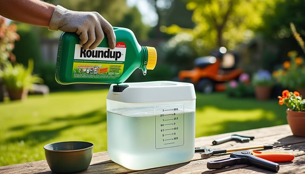 découvrez comment doser efficacement le roundup dans 5 litres d'eau grâce à notre guide pratique, avec des conseils pour une utilisation sûre et optimale.