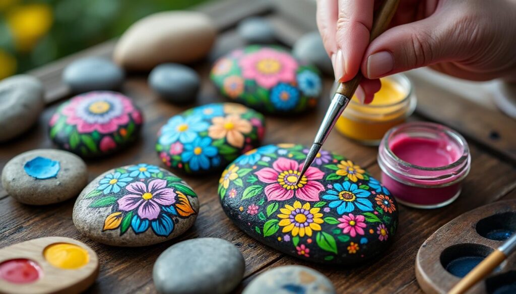 découvrez notre guide pratique pour apprendre à peindre vos galets et sublimer vos pierres naturelles avec des techniques simples et créatives.