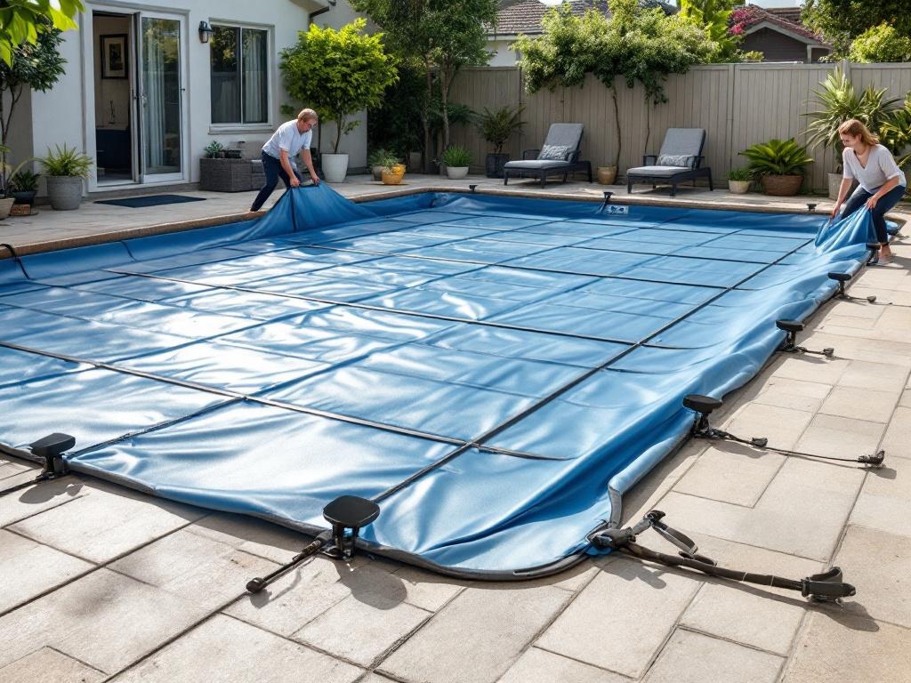 Inconvénients bâche à barre pour piscine