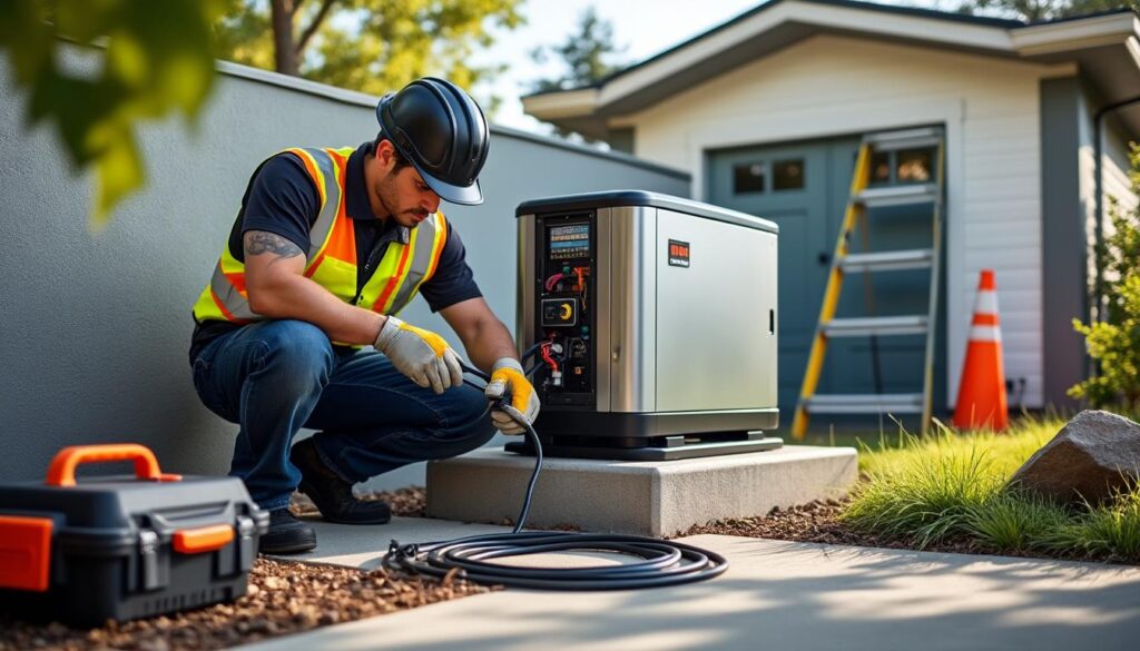 découvrez nos services d'installation sûre de génératrices électriques et obtenez des conseils essentiels pour garantir performance et sécurité.