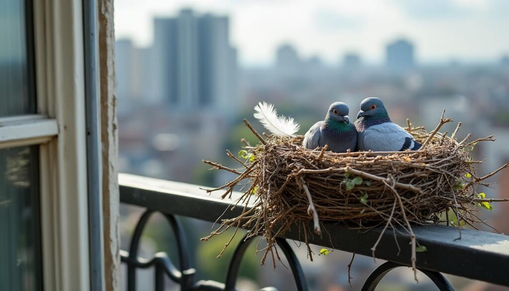 découvrez la signification et les symboles clés associés à la présence d'un nid de pigeon sur votre balcon, et ce que cela peut révéler dans la culture et la symbolique.