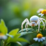 découvrez comment identifier l'araignée blanche, son habitat naturel et son rôle bénéfique au jardin pour un écosystème équilibré.