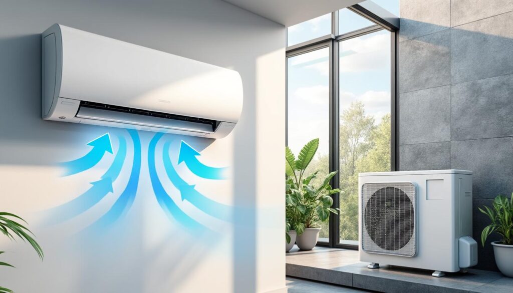 découvrez le fonctionnement et les avantages de la climatisation système split sans évacuation, une solution efficace et pratique pour rafraîchir votre intérieur sans contraintes d'installation.