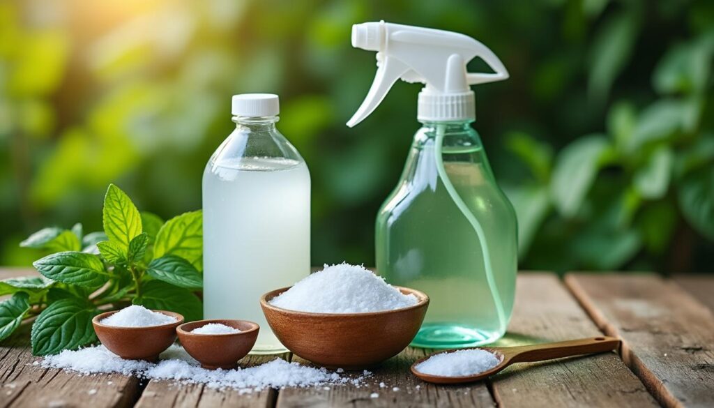 découvrez comment préparer un désherbant naturel efficace avec du vinaigre, du sel et du produit vaisselle, et maîtrisez le dosage idéal pour éliminer les mauvaises herbes sans produits chimiques.