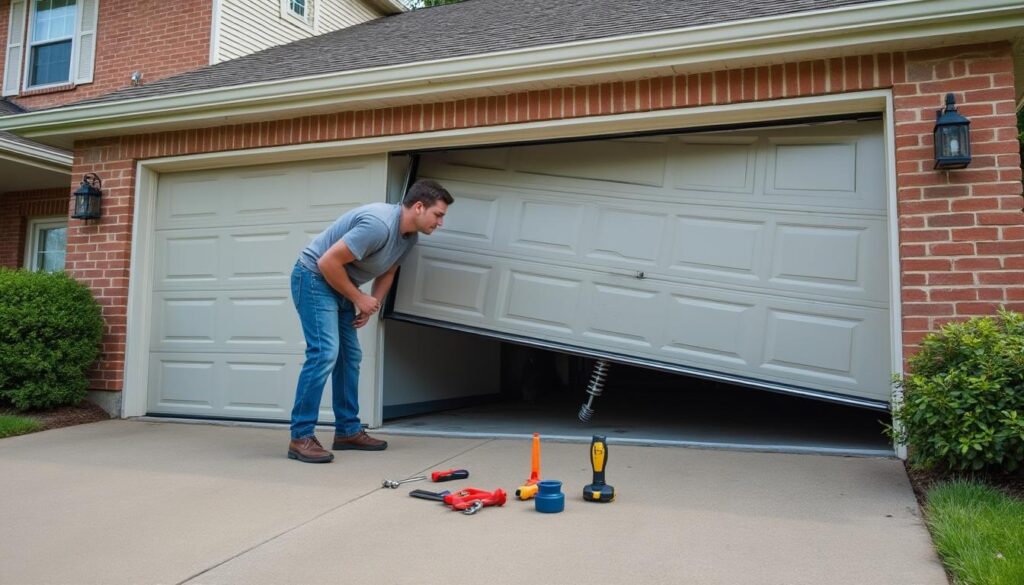 découvrez les causes fréquentes des problèmes de porte de garage sectionnelle et les solutions rapides pour les résoudre efficacement.