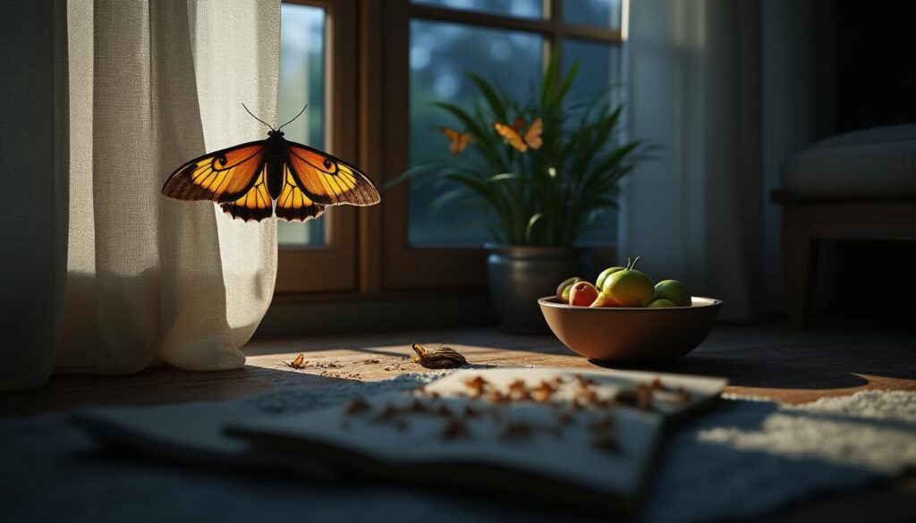 découvrez les causes d'apparition des papillons de nuit dans la maison, les risques qu'ils peuvent représenter et des solutions efficaces pour s'en débarrasser rapidement.