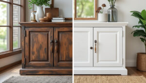 découvrez des idées inspirantes de relooking de meubles avec des transformations avant-après réussies pour donner une nouvelle vie à vos meubles.