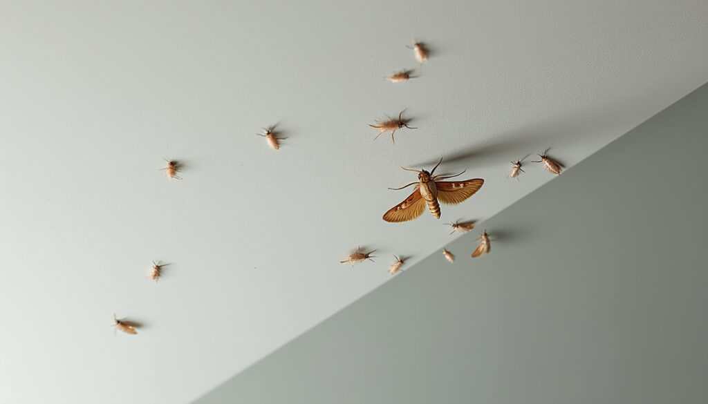 découvrez les causes des larves de mites au plafond, ainsi que des méthodes efficaces pour prévenir leur apparition et les traiter durablement.